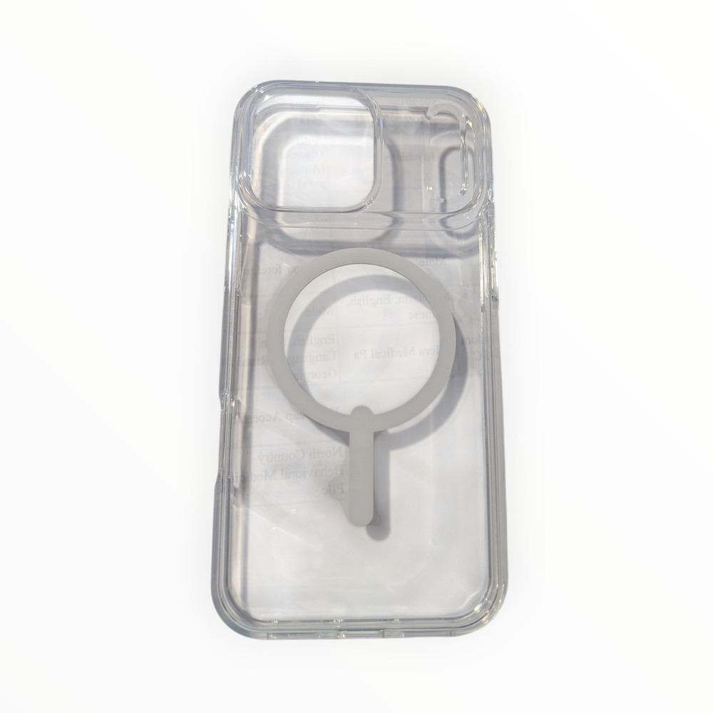 Oo2-U ZAGG Crystal Palace Lite Snap Case Apple iPhone 17 Pro Max Clear Scuffs ⬇️
